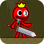 Red Stickman: Stick Adventure Mod