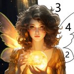 Fairytale Color by number game Mod